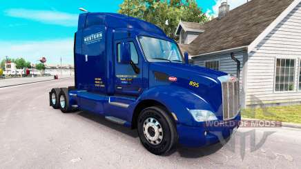 Скин Western на тягач Peterbilt для American Truck Simulator