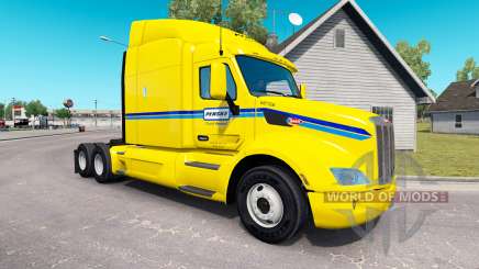 Скин Penske на тягач Peterbilt для American Truck Simulator