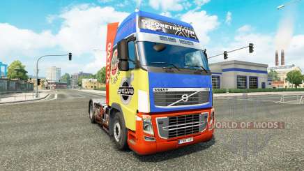 Скин на тягач Volvo для Euro Truck Simulator 2