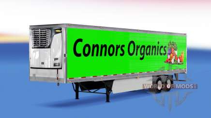 Скин Conors Organics на полуприцеп для American Truck Simulator