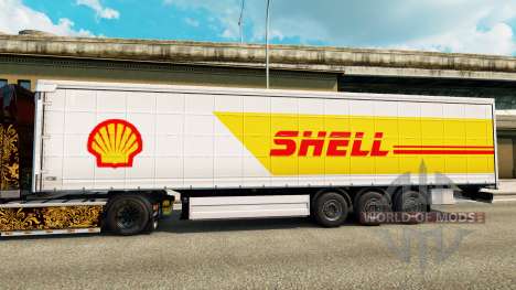 Скин Shell на полуприцепы для Euro Truck Simulator 2