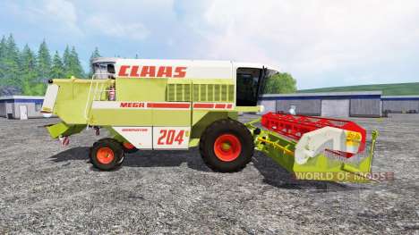 CLAAS Mega 204 для Farming Simulator 2015