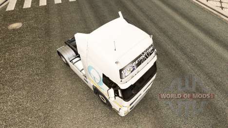 Скин Q-Meieriet на тягач Volvo для Euro Truck Simulator 2