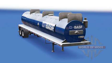 Скин BASF на цистерну для кислот для American Truck Simulator