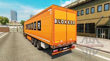 Скин Blokker на полуприцепы для Euro Truck Simulator 2