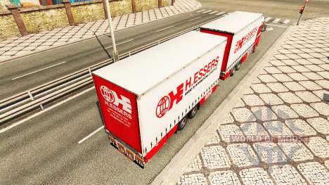 Скин H.Essers на тягач MAN TGX Tandem для Euro Truck Simulator 2