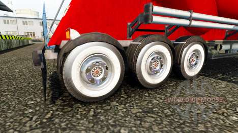 Новые колёса для полуприцепов для Euro Truck Simulator 2