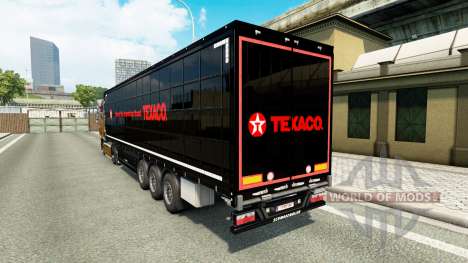 Скин Texaco на полуприцепы для Euro Truck Simulator 2