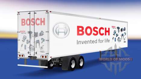 Скин Bosch на полуприцеп для American Truck Simulator