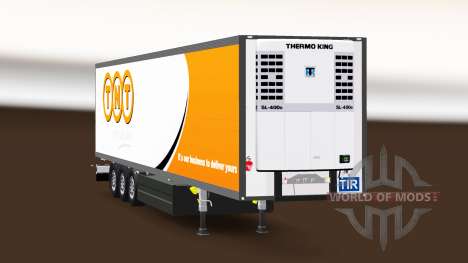 Полуприцеп-рефрижератор Schmitz Cargobull TNT для Euro Truck Simulator 2