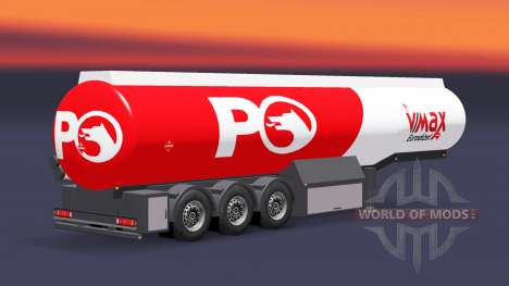 Топливный полуприцеп Petrol Ofisi для Euro Truck Simulator 2