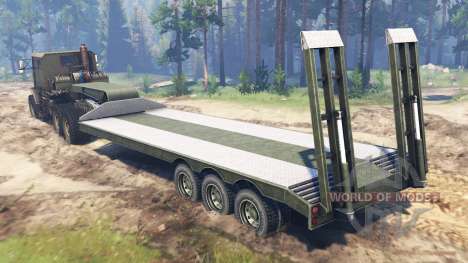 Oshkosh M1070 HET v2.0 для Spin Tires