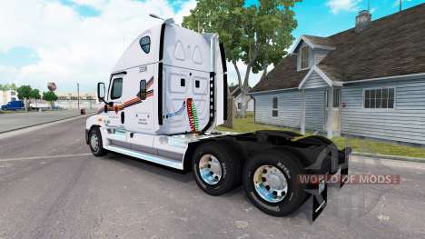 Скин METROPOLITAN на тягач Freightliner Cascadia для American Truck Simulator