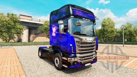 Скин ITS International Transport на тягач Scania для Euro Truck Simulator 2