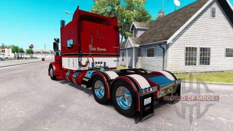 Скин Red Baron на тягач Peterbilt 389 для American Truck Simulator