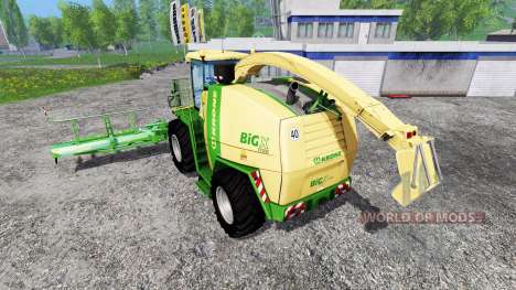 Krone Big X 1100 для Farming Simulator 2015