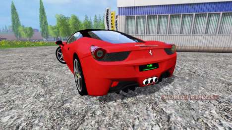 Ferrari 458 Italia для Farming Simulator 2015