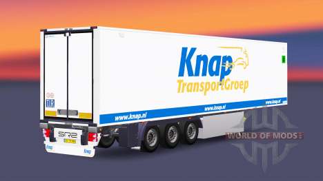 Полуприцеп-рефрижератор Lamberet Knap Transport для Euro Truck Simulator 2
