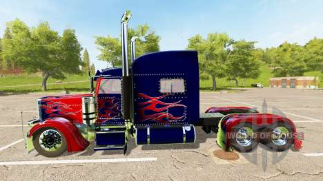 Peterbilt 388 Optimus Prime для Farming Simulator 2017