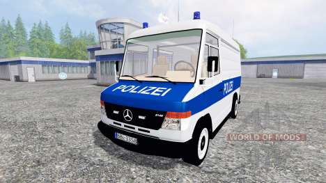 Mercedes-Benz Vario Polizei для Farming Simulator 2015