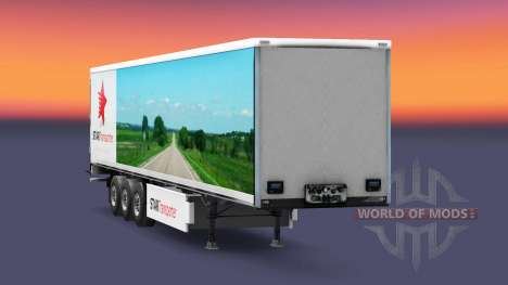 Скин Star Transport на полуприцепы для Euro Truck Simulator 2