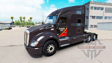 Скин Gallon Oil на тягач Kenworth для American Truck Simulator