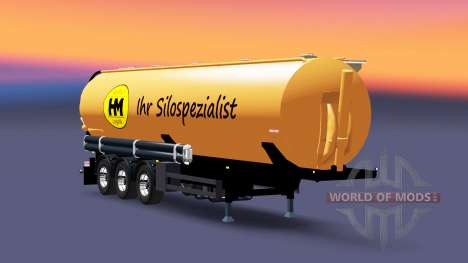Полуприцеп-цистерна HM Spedition & Logistik для Euro Truck Simulator 2