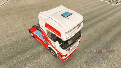 Скин TruckSim на тягач Scania для Euro Truck Simulator 2