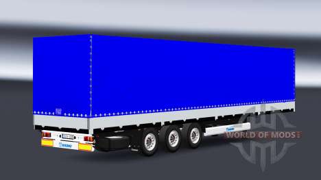 Бортовой полуприцеп Krone SDP27 для Euro Truck Simulator 2