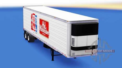 Скин Old Milwaukee на полуприцеп для American Truck Simulator