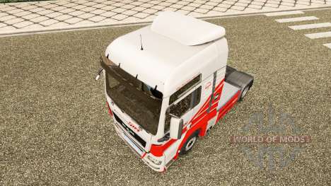 Скин TruckSim на тягач MAN для Euro Truck Simulator 2