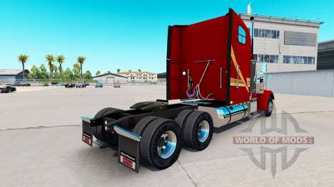 Скин Beggett на тягач Freightliner Classic XL для American Truck Simulator