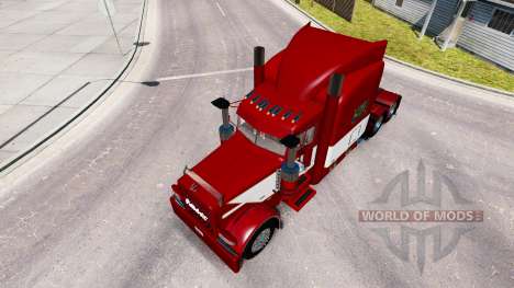 Скин Rethwisch Transport LLC на Peterbilt 389 для American Truck Simulator