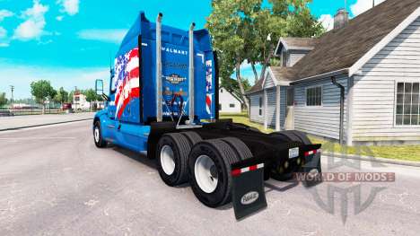 Скин Walmart USA на тягач Peterbilt для American Truck Simulator