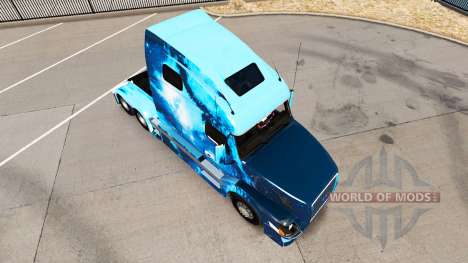 Скин Fire на тягач Volvo VNL 670 для American Truck Simulator