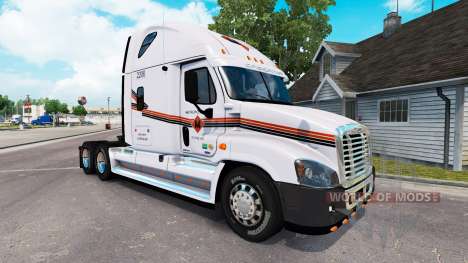Скин METROPOLITAN на тягач Freightliner Cascadia для American Truck Simulator