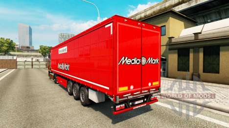 Скин Media Markt на полуприцепы для Euro Truck Simulator 2