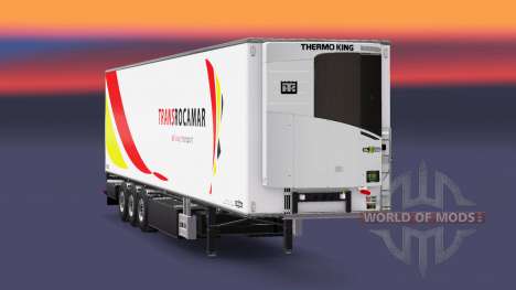 Полуприцеп-рефрижератор Chereau Transrocamar для Euro Truck Simulator 2