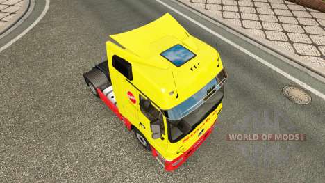 Скин Sinalco на тягач Mercedes-Benz для Euro Truck Simulator 2