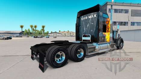 Скин Mad Max на тягач Kenworth W900 для American Truck Simulator