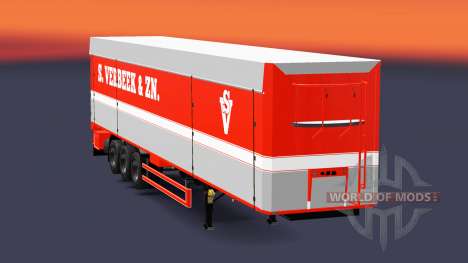 Самосвальный полуприцеп Bodex S.Verbeek & ZN. для Euro Truck Simulator 2