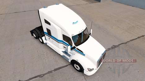 Скин Eskimo Express на тягач Kenworth для American Truck Simulator