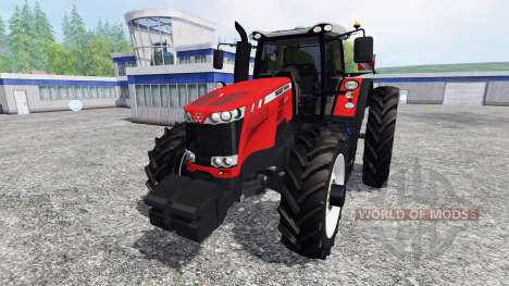 Massey Ferguson 8737 [row crops] для Farming Simulator 2015