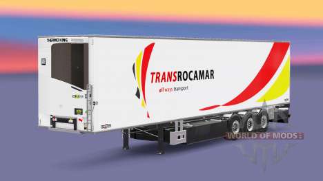 Полуприцеп-рефрижератор Chereau Transrocamar для Euro Truck Simulator 2