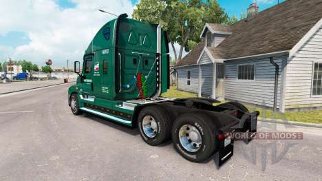 Скин INTERSTATE на тягач Freightliner Cascadia для American Truck Simulator