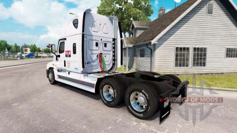Скин P.A.M.Transport2 на Freightliner Cascadia для American Truck Simulator