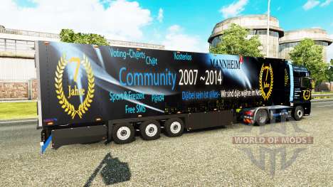 Полуприцеп-рефрижератор Schmitz DJ Charty для Euro Truck Simulator 2