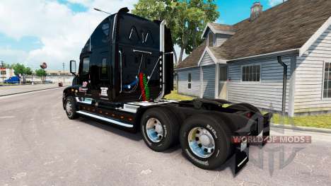 Скин KTS на тягач Freightliner Cascadia для American Truck Simulator