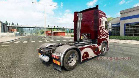 Скин Fantasy на тягач Volvo для Euro Truck Simulator 2