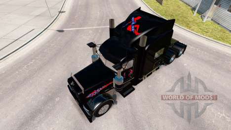 Скин Rebel Reaper на тягач Peterbilt 389 для American Truck Simulator